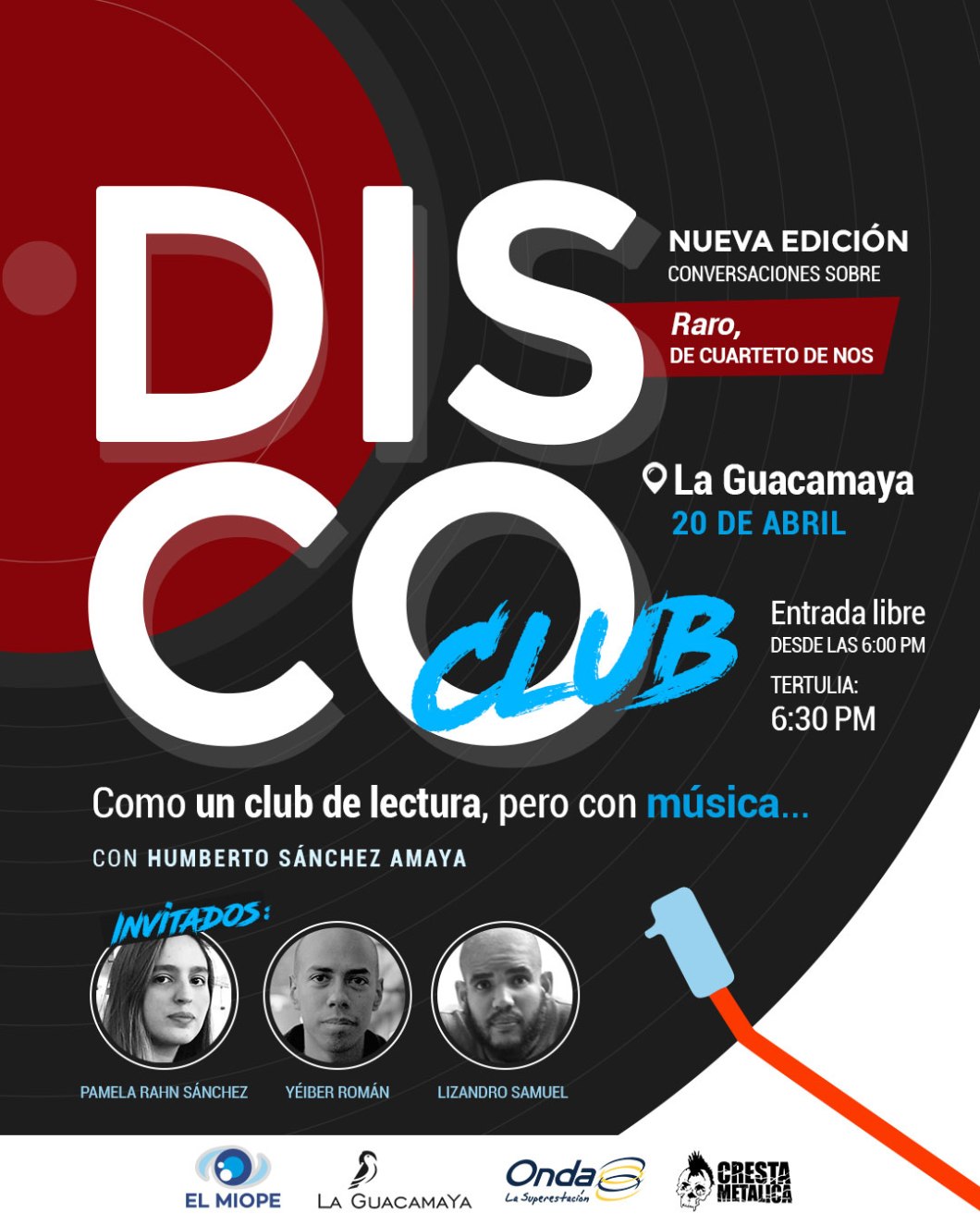 Disco Club_Cuarteto de Nos Raro