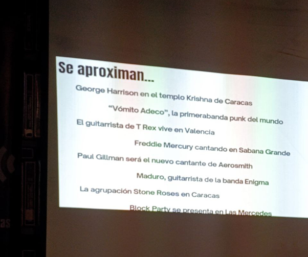 Rock entre libros: crónicas en La Pulpería